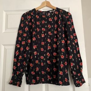 NWT- Loft long sleeve blouse